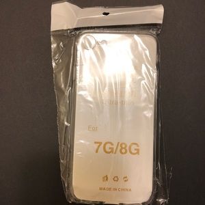 100X IPhone 7/8 Clear Silicon Covers